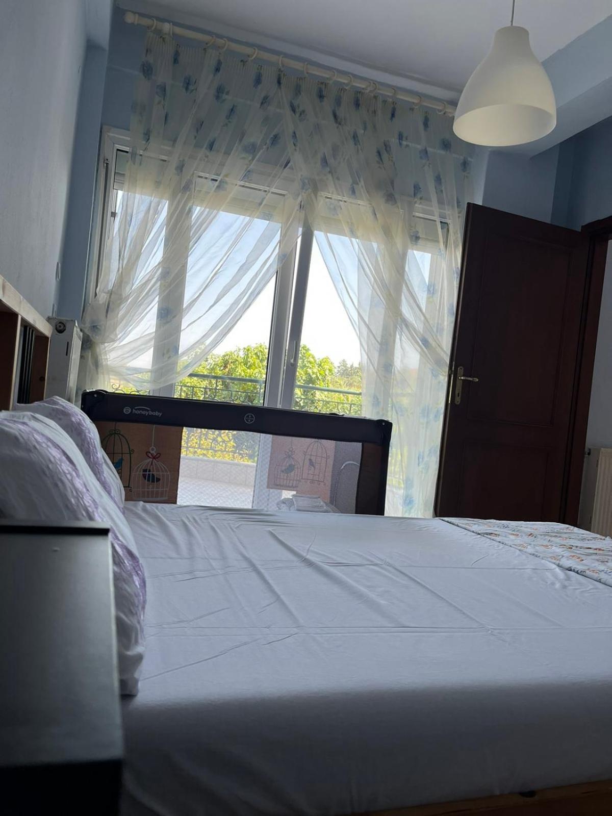 Family Garden Apartment Nea Michaniona Bagian luar foto
