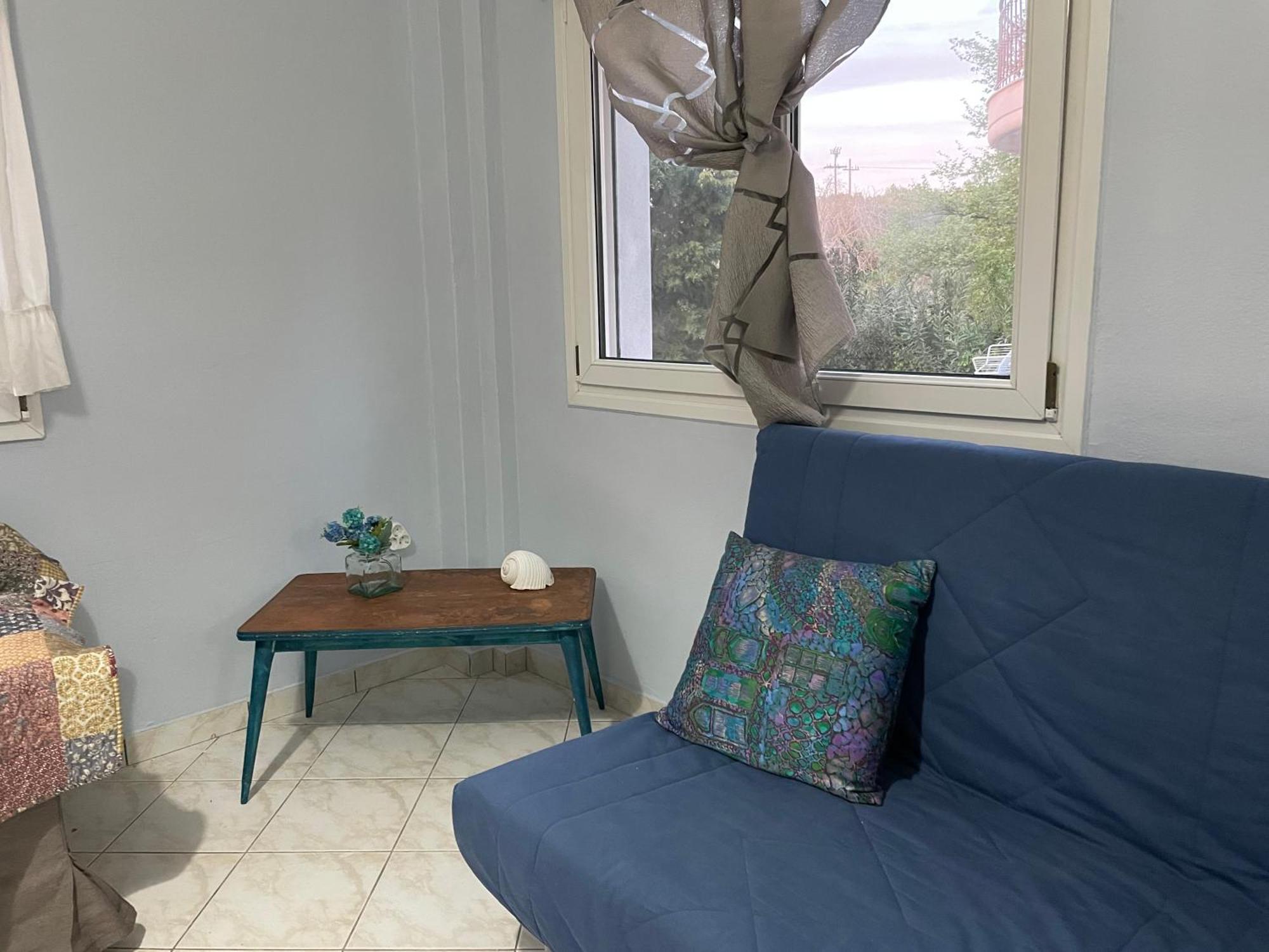 Family Garden Apartment Nea Michaniona Bagian luar foto